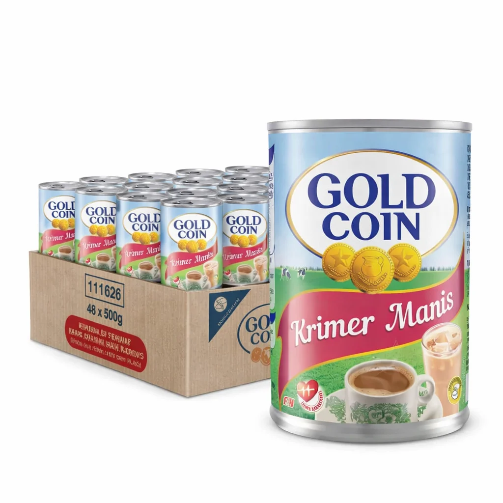Gold Coin Sweetened Creamer 500g x 48pcs