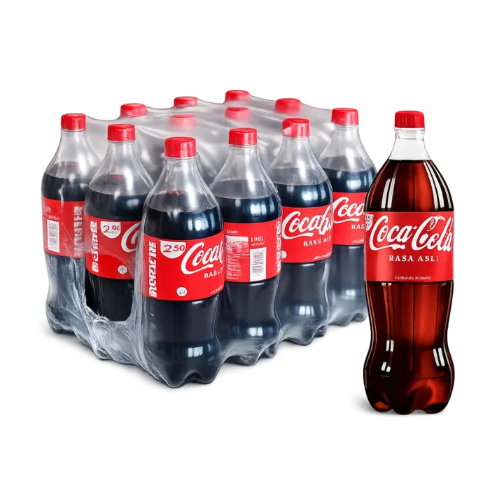 Liquid Rasa Cola Coca Cola Rasa Asli 1.25L – Classic Refreshing Cola Drink