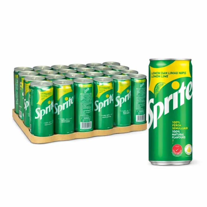 Sprite Can 320ml – Refreshing Lemon Lime Soft Drink