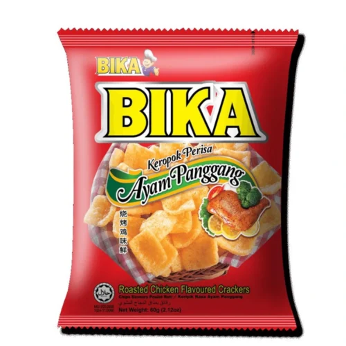 Bika Roasted Chicken Crackers 60g x 10 x 6 - Trader Max