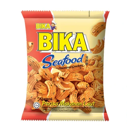 Bika Seafood Flavoured Crackers 60g x 10 x 6 - Trader Max