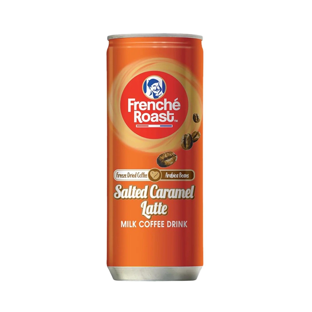 French Roast Salted Caramel Latte 240ml x 24 - Trader Max