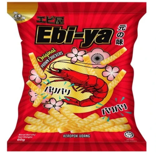 Mychef's Ebi-ya Prawn Crackers Original 60g x 10 - Trader Max