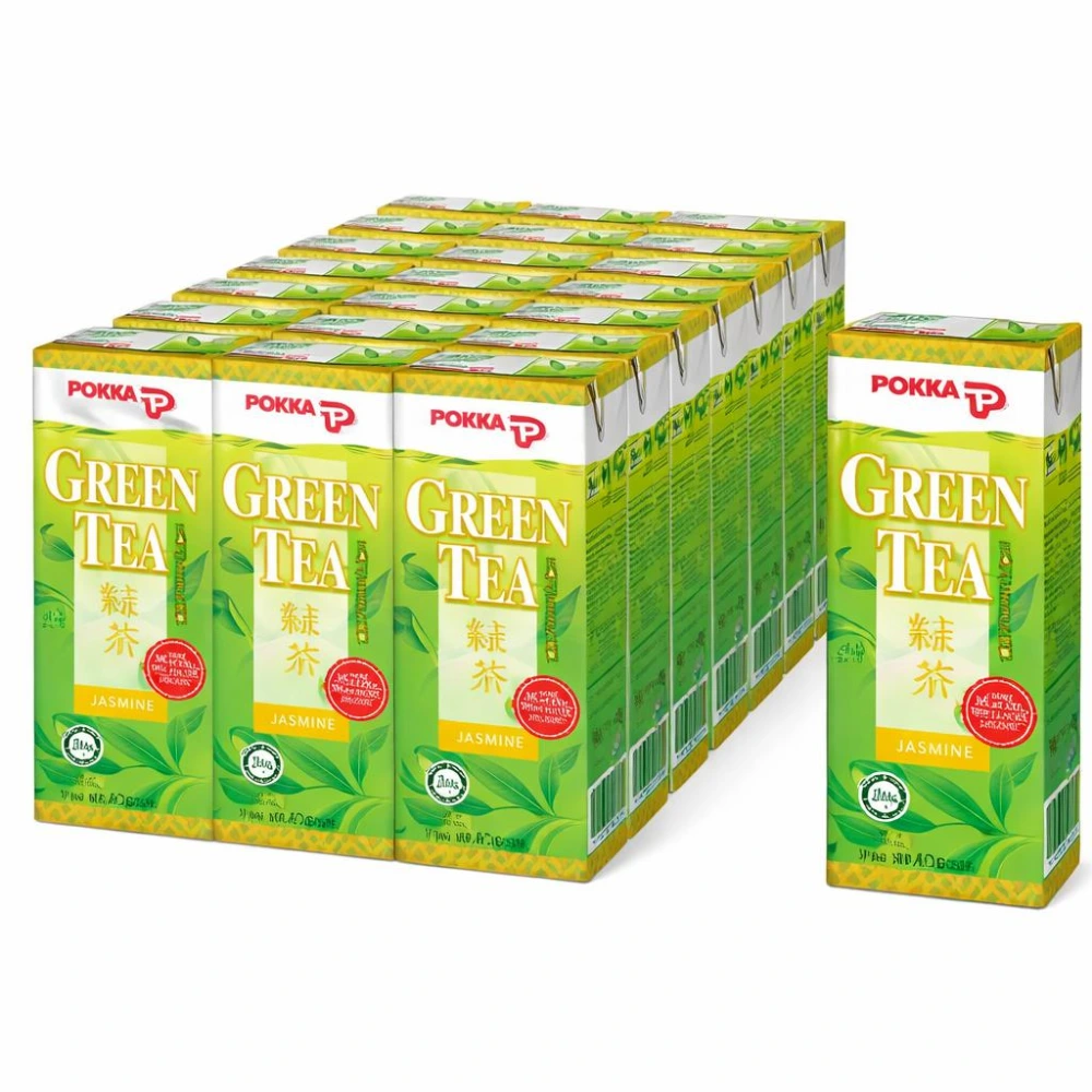 Pokka Jasmine Green Tea 250ml x 24 - Trader Max