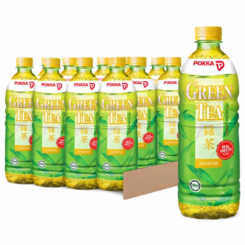Pokka Jasmine Green Tea 500ml x 24 - Trader Max
