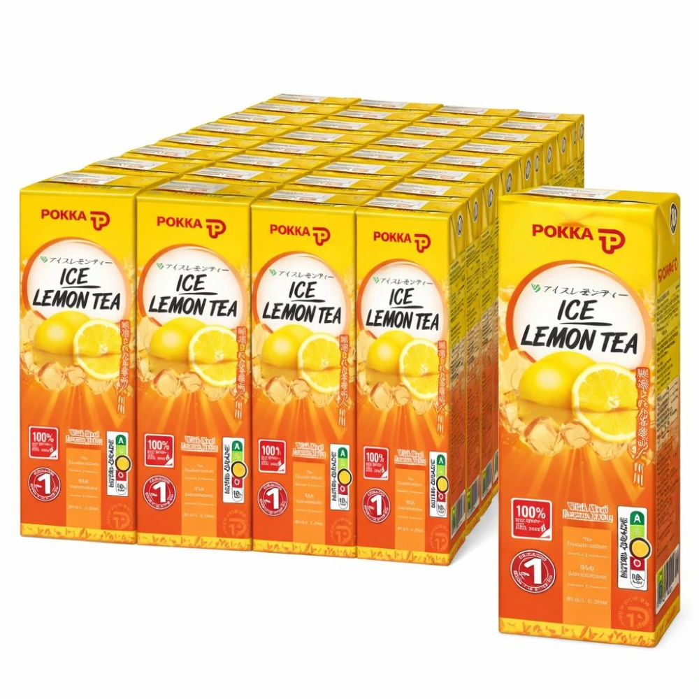 Pokka Lemon Tea 250ml x 24 - Trader Max
