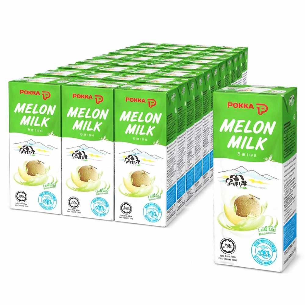 Pokka Melon Milk 250ml x 24 - Trader Max