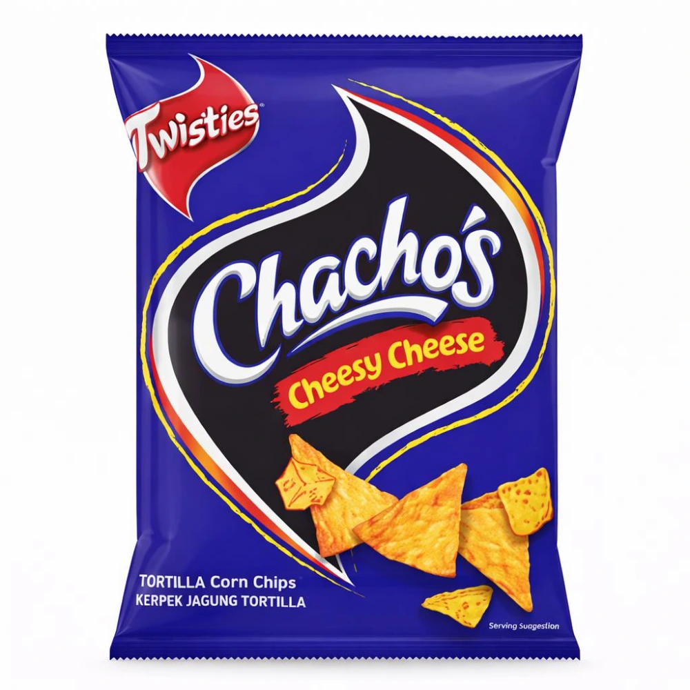 Twist Chacho's Cheesy Cheese 160g x 12 - Trader Max
