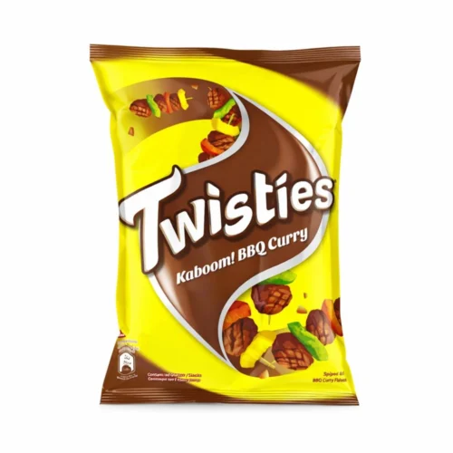 Twisties Bbq Curry 140g x 18 - Trader Max