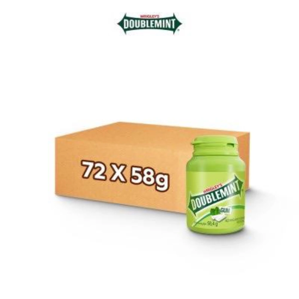 Wrigley's Doublemint Peppermint Bottle 58g - Trader Max