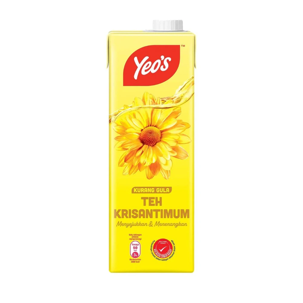 Yeo's Chrysanthemum Tea 1000ml x 12 - Trader Max