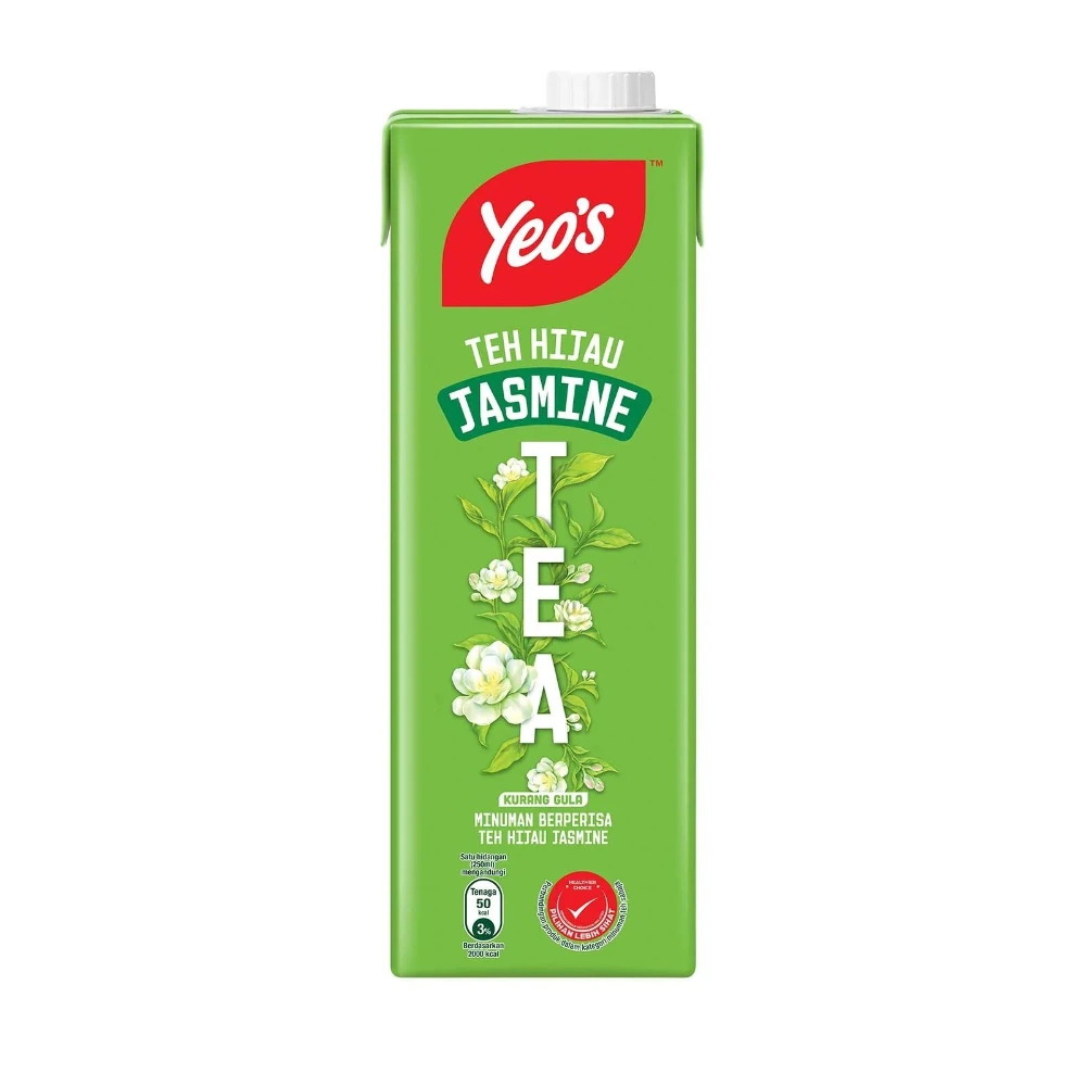 Yeo's Jasmine Green Tea 1000ml x 12 - Trader Max