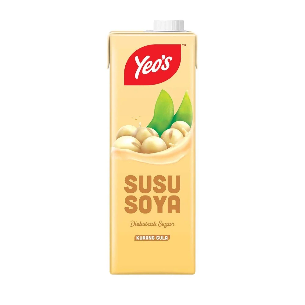 Yeo's Soy Bean Milk 1000ml x 12 - Trader Max